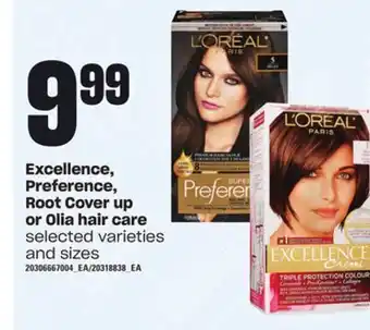 Zehrs Markets Preference, root cover up or olia hair care offer
