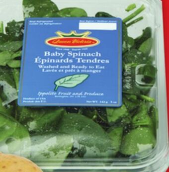 Giant Tiger 5 oz baby spinach offer