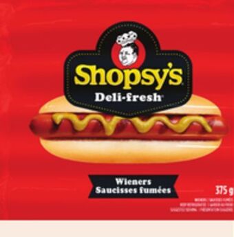 Giant Tiger Shopsy's wieners offer