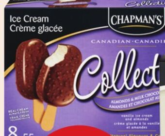Giant Tiger Chapman's ice cream offer