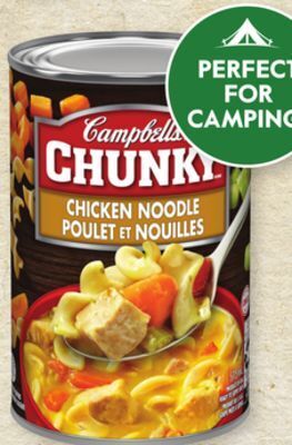 Giant Tiger Campbell's chunky soup offer