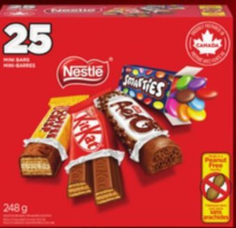 Giant Tiger Nestlé snack size bars offer