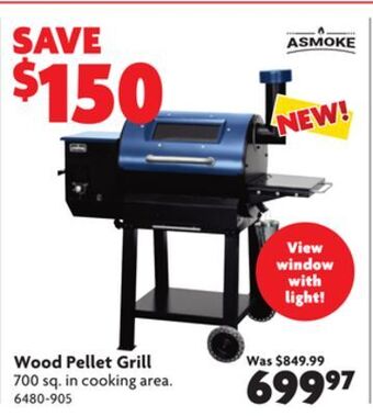 Home Hardware Wood pellet grill offer
