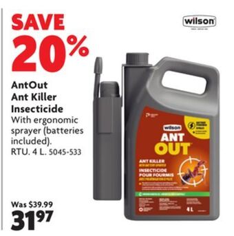 Home Hardware Antout ant killer insecticide offer