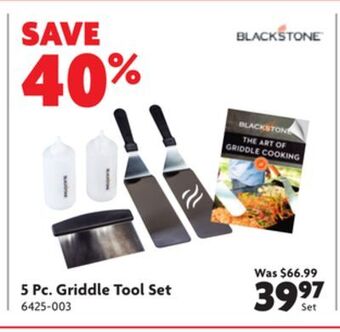 Home Hardware 5 pc. griddle tool set offer