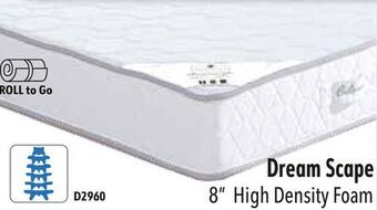 Oxford Mills Dream scape 8 high density foam offer