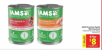 Walmart IAMS Proactive Health Wet Dog Food offer
