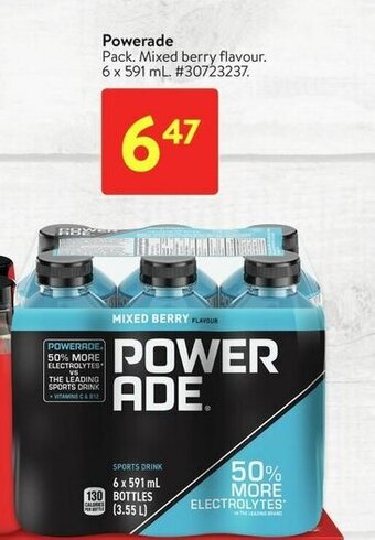 Walmart Powerade offer
