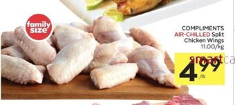 Foodland Compliments air-chilled split chicken wings offer