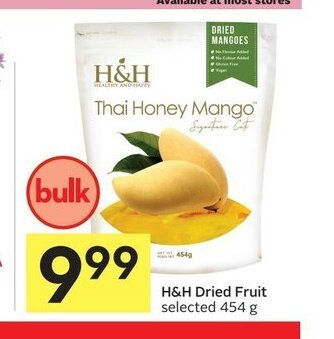 Foodland H&H dried fruit offer