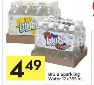 Foodland Big 8 sparkling water offer