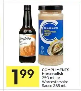 Foodland Compliments horseradish offer