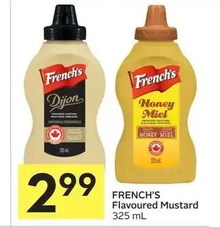 Foodland French's flavoured mustard offer