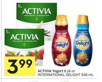 Foodland Activia yogurt offer
