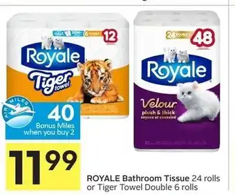Foodland Royale bathroom tissue offer