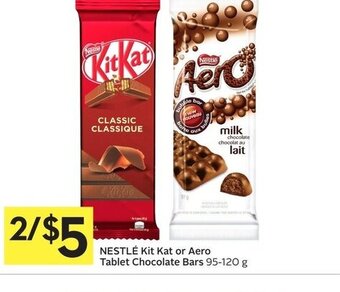 Foodland Nestlé kit kat or aero tablet chocolate bars offer