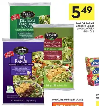 Foodland Taylor farms chopped salads offer