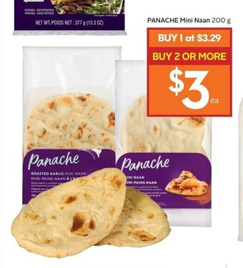 Foodland Panache mini naan offer