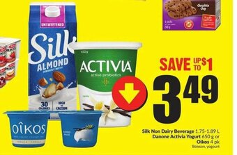 FreshCo Silk non dairy beverage offer