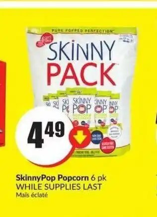 FreshCo Skinnypop popcorn offer