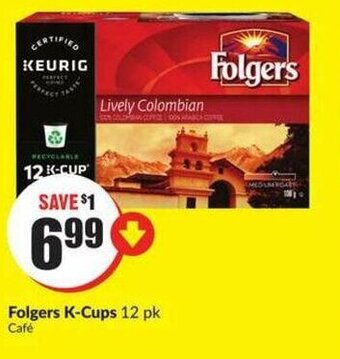 FreshCo Folgers k-cups offer