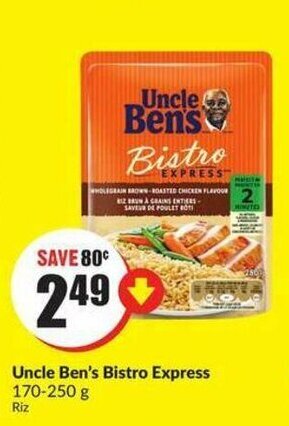FreshCo Uncle ben's bistro express offer