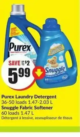 FreshCo Purex laundry detergent offer