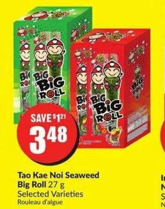 FreshCo Tao kae noi seaweed big roll offer