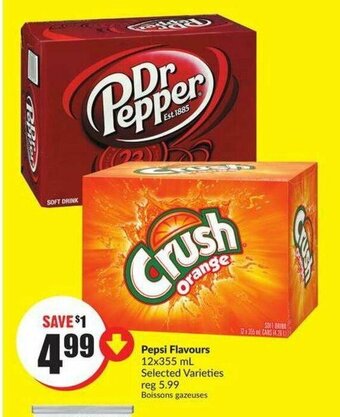 FreshCo Pepsi flavours offer