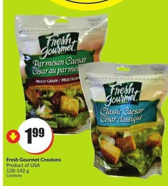 FreshCo Fresh gourmet croutons offer
