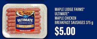 FreshCo Maple lodge farms ultimate offer
