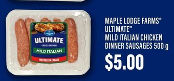 FreshCo Maple lodge farms ultimate offer