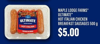 FreshCo Maple lodge farms ultimate offer