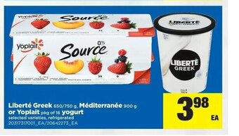 Real Canadian Superstore Liberté greek offer
