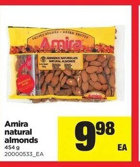 Real Canadian Superstore Amira natural almonds offer
