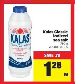 Real Canadian Superstore Kalas classic iodized sea salt offer