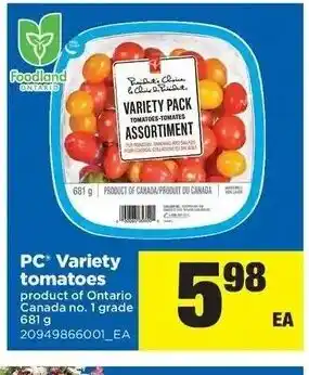 Real Canadian Superstore Variety tomatoes offer