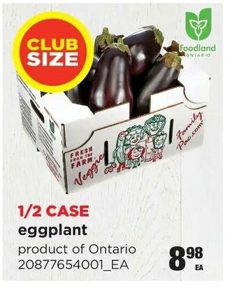 Real Canadian Superstore Eggplant offer