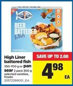 Real Canadian Superstore High Liner battered fish offer