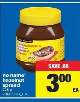 Real Canadian Superstore Hazelnut spread offer