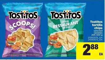 Real Canadian Superstore Tostitos tortilla chips offer