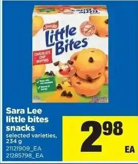 Real Canadian Superstore Sara Lee little bites snacks offer