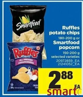 Real Canadian Superstore Ruffles potato chips offer