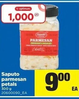 Real Canadian Superstore Saputo parmesan petals offer