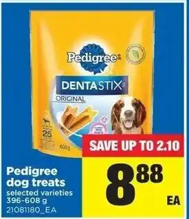 Real Canadian Superstore Pedigree dog treats offer