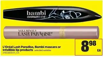 Real Canadian Superstore L'Oréal Lash Paradise offer