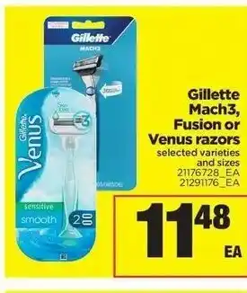 Real Canadian Superstore Gillette Mach3 offer