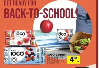Real Canadian Superstore Iogo yogurt offer