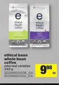 Real Canadian Superstore Ethical Bean Whole Bean Coffee offer