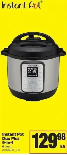 Real Canadian Superstore Instant Pot Duo Plus 9-in-1 offer